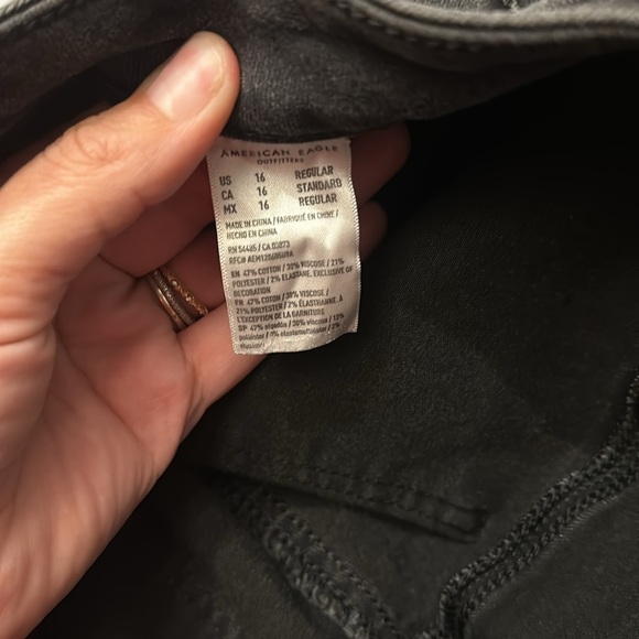 American eagle high waisted next level stretch sz16 - Picture 4 of 4